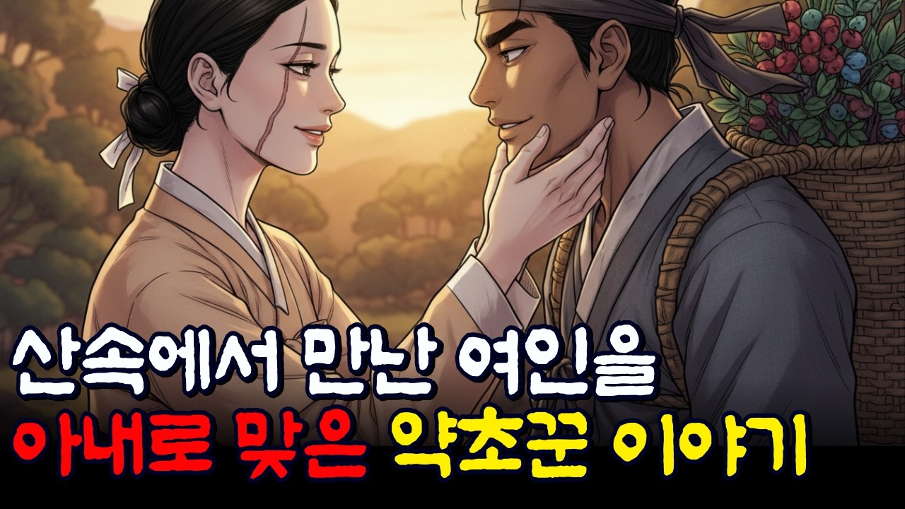 밤마다 산에 오르는 아내 때문에 고초를 겪는 약초꾼