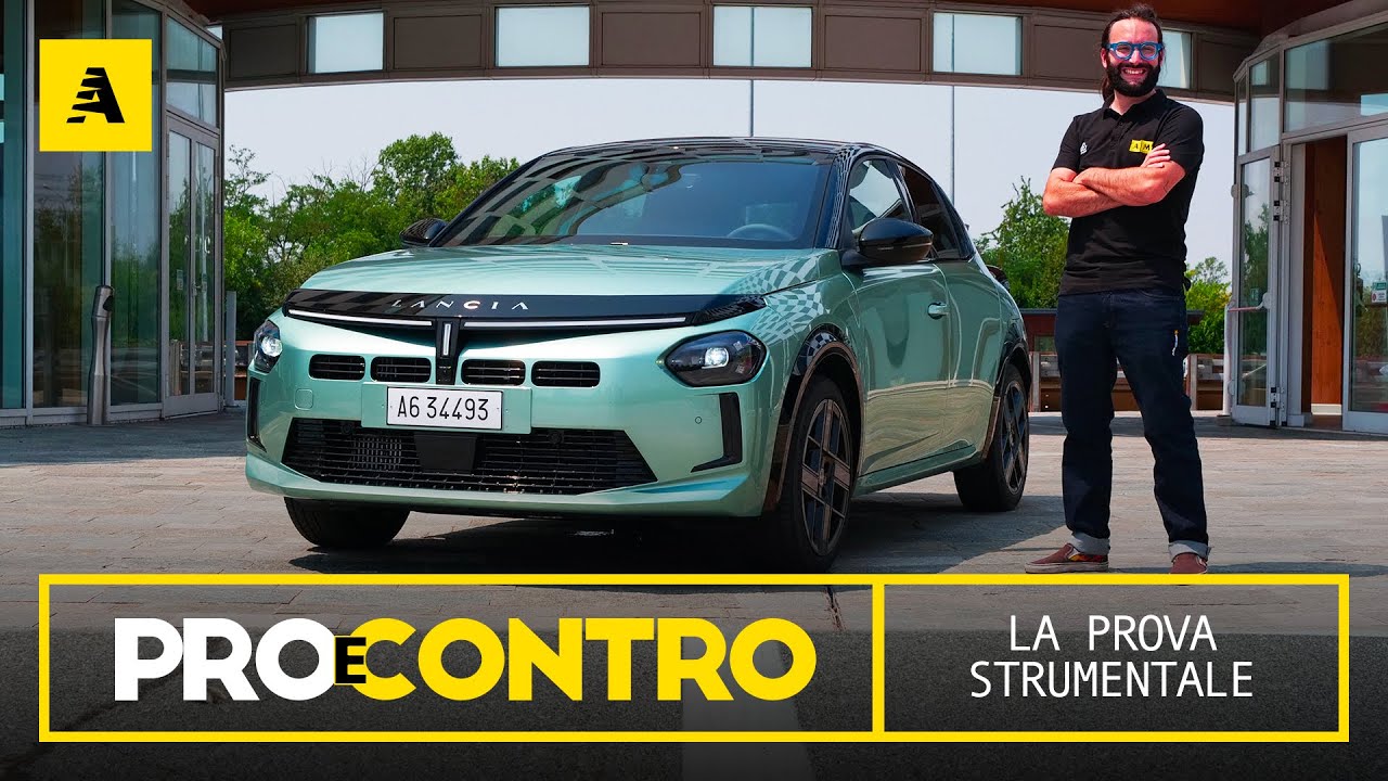 Nuova LANCIA YPSILON ibrida (cosa direbbe Vincenzo?) | PROVA STRUMENTALE - PRO e CONTRO