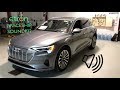 Audi e-tron Artificial Engine Sound!! (Sounds like a Spaceship?)