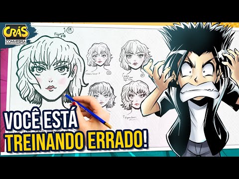 Treinos para DESENHAR que NÃO te ajudam a EVOLUIR