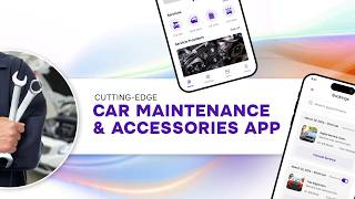 Car Maintenance & Accessories App UI Design Modern Auto Care Experience screenshot 5
