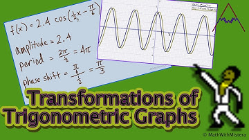 Transformations of Trigonometric Graphs: Amplitude, Period & Phase Shift