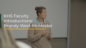 Meet Brandy West-McMaster! | KHS Faculty Introduction