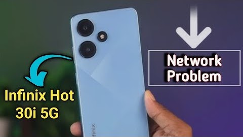 infinix hot 30i mein network problem kaise theek Karen, how to solve network problem in infinix hot