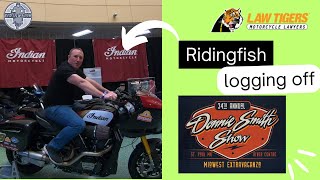 Custom Motorcycle show | Donnie Smith Motorcycle Show | @Ridingfish  LOGS OFF \ @LawTigers