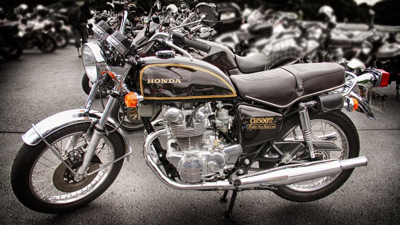 HONDA CB500T - YouTube