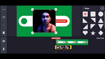 Create subscribe button and How to use green screen in KINEMASTER || Tutorial in Kinemaster ||