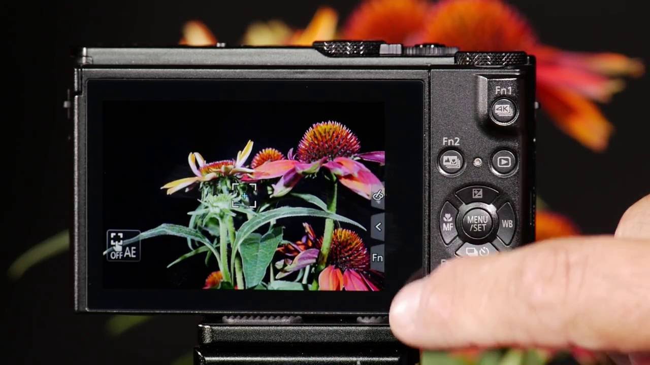 Panasonic LUMIX DMC-LX10 Touchscreen