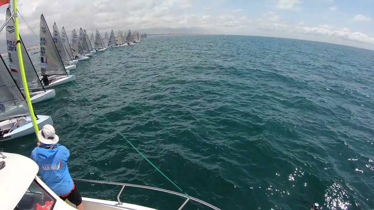 Finn Europeans - R9 Start (2SQC)