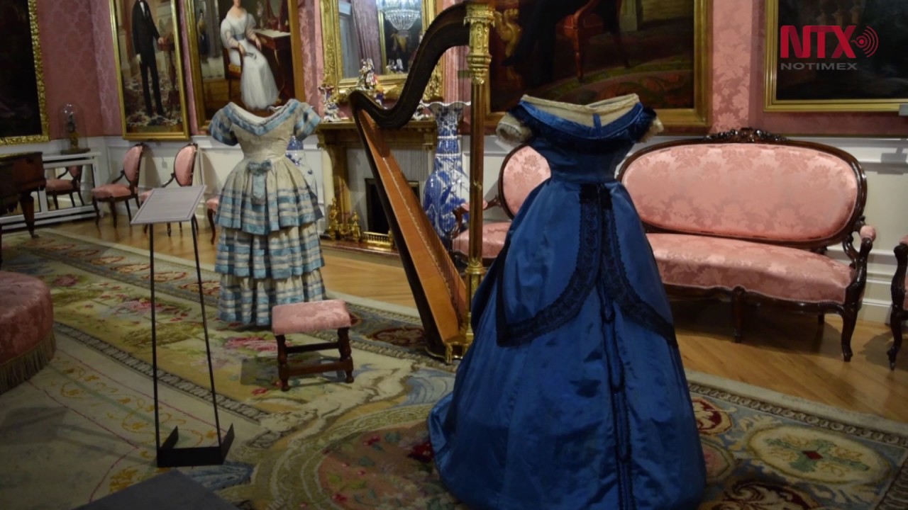 Museo de Madrid muestra moda romántica del siglo XIX - YouTube