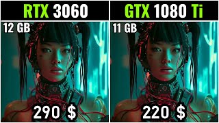 GTX 1080 Ti vs RTX 3060 : 20 Game Benchmark Showdown at 1080p, 1440p, and 4K