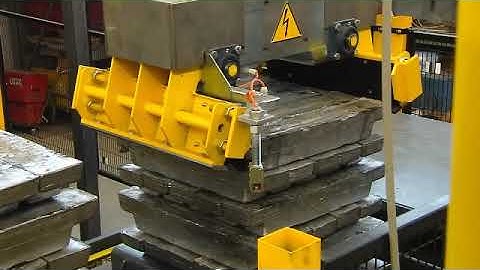 Automatic Lead Ingots Casting and Stacking Machine