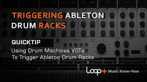 Triggering Ableton Drum Racks With d16 Drumazon