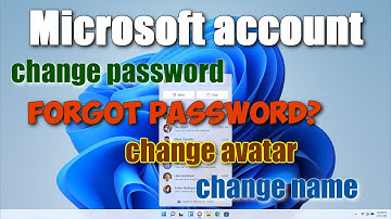 How to Change your Microsoft Account Password, Forgot your Password? Change Microsoft account name 💥