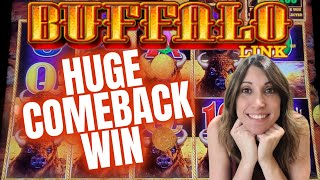 THE MOST Volatile Slot Machine in the Casino - BUFFALO LINK Slot - And a crazy comeback! screenshot 5