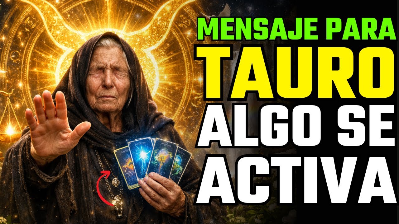 ♉ TAURO Baba Vanga anuncia la revelación que cambia tu destino en 2026 ...