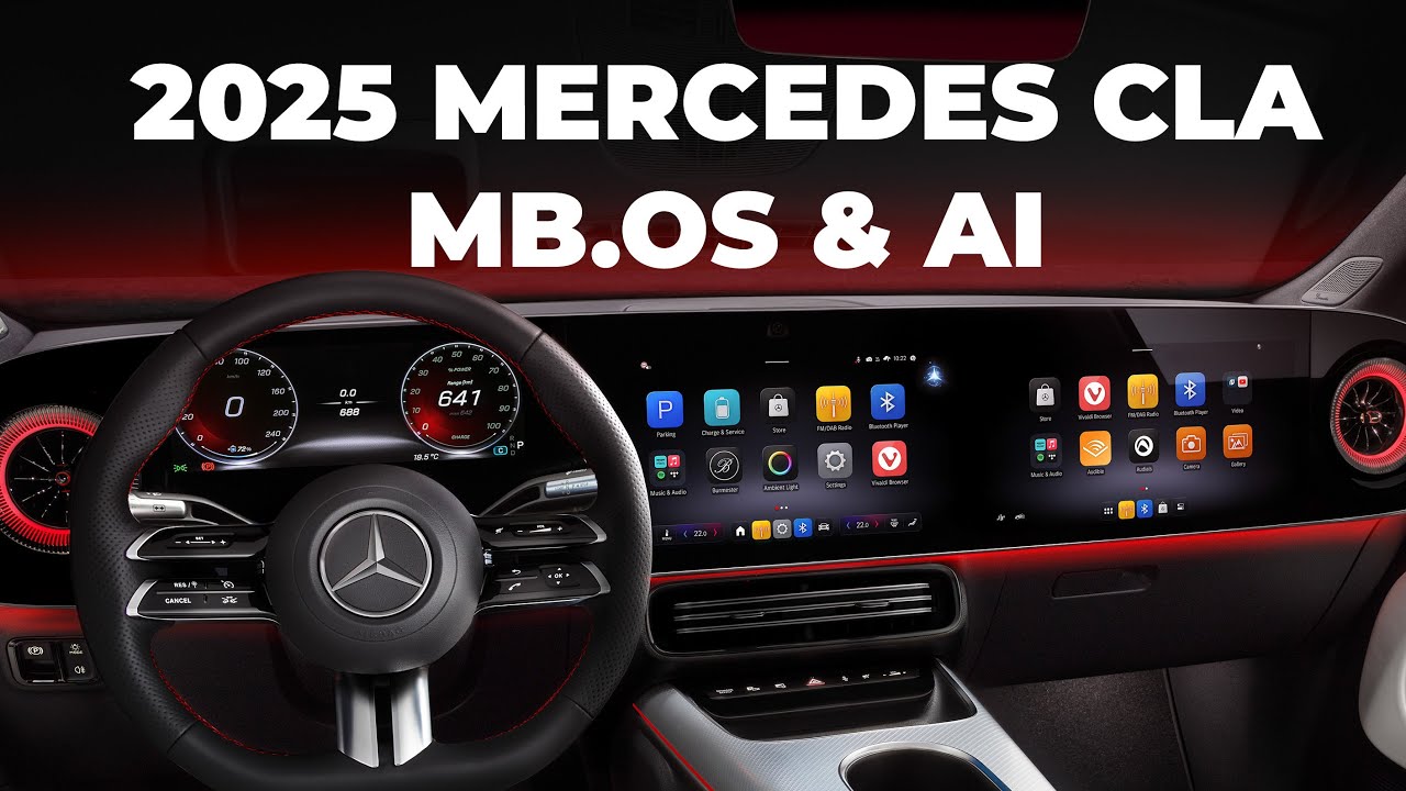 2025 MERCEDES CLA - Next Gen MB.OS & AI!