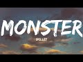 Skillet-Monster (Lyrics Video) Mp3 Song