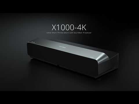 Find Your Oasis - ViewSonic X1000-4K | Ultra Short Throw Smart LED Soundbar Projector