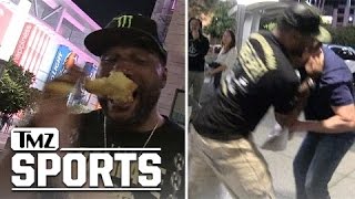 Quinton Rampage Jackson- Takes A Pounding Over Pound Cake Tmz Sports