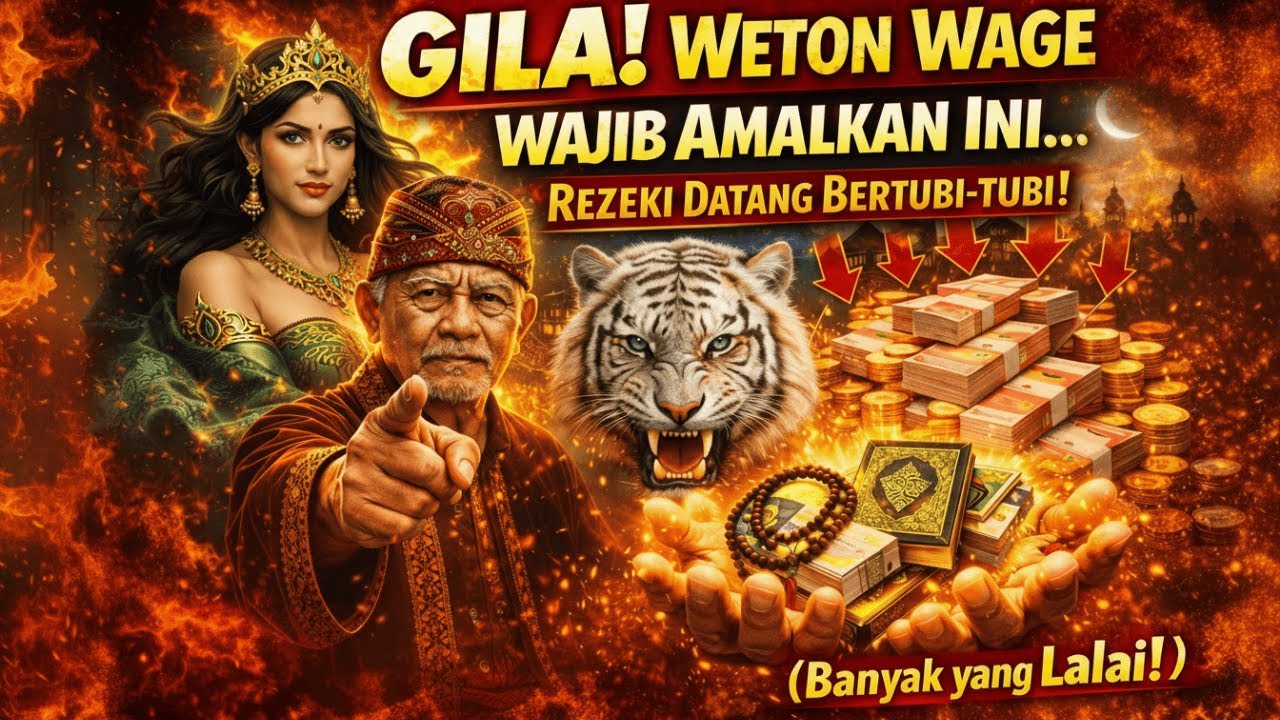 GILA! Weton Wage Wajib Amalkan Ini… Rezeki Datang Bertubi-Tubi (Banyak yang Lalai!)