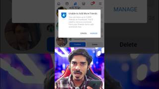 Facebook 5000 se jyada friend kaise banaye 😍 Unable to Add More Friends on Facebook #facebook #fb