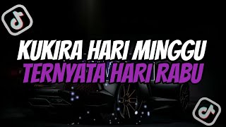 SLOW BEAT!!! DJ KUKIRA HARI MINGGU TERNYATA HARI RABU || SLOWED FULL SONG J Vel Remix 2024