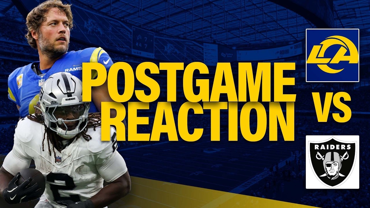Rams DOMINATE Raiders 35-21! Rob Havenstein Reacts to LA's Statement Win Despite Injuries