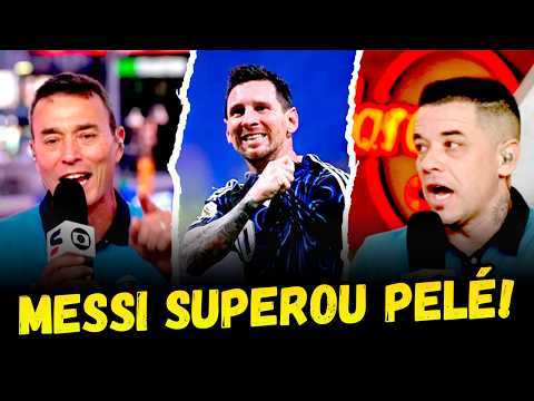 🔥 HAS MESSI SURPASSED PELÉ? SEE WHAT RIZEK, PAULO NUNES, LÉDIO, AND D'ALESSANDRO THINK!