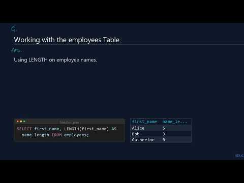 71. LENGTH | Comprehensive Course on SQL