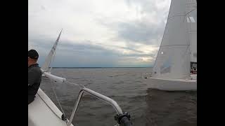 Port tack start (the Star, not us). #PHRF racing, June 25, 2024.