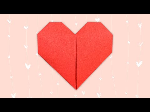 Cách Gấp ❤️ TRÁI TIM ❤️ Giấy Đơn Giản Trong 3 Phút / MIA Arts & Crafts | Foci