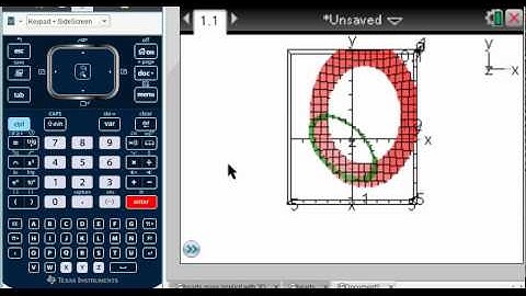 TI-Nspire Tips Implicit graph conics using 3D