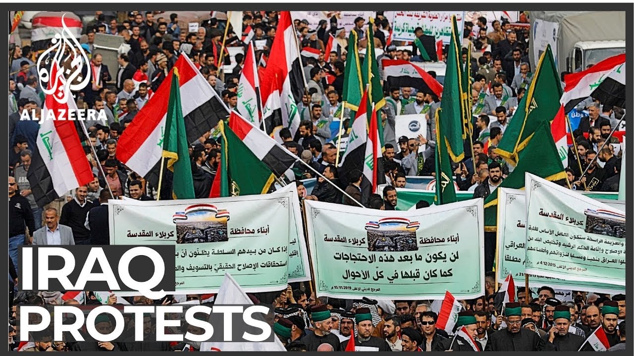 تتواصل الاحتجاجات في بغداد