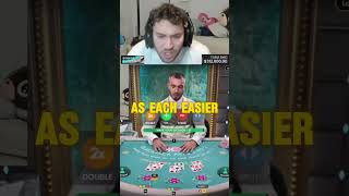 $312K BLACKJACK HAND BY ADIN ROSS!  #blackjack