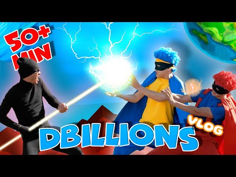 СБОРНИК ЛУЧШИХ ИСТОРИЙ! Приключения Четверых Друзей | D Billions Vlog