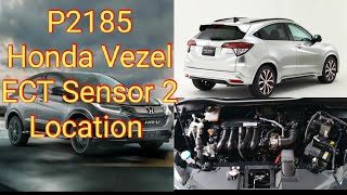 Honda P2185 ECT Sensor 2 Location