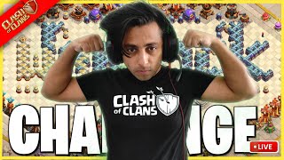 COC LIVE  1v1 FRIENDLY CHALLENGE & FRIENDLY WARMUP CHALLENGE (CLASH OF CLANS)