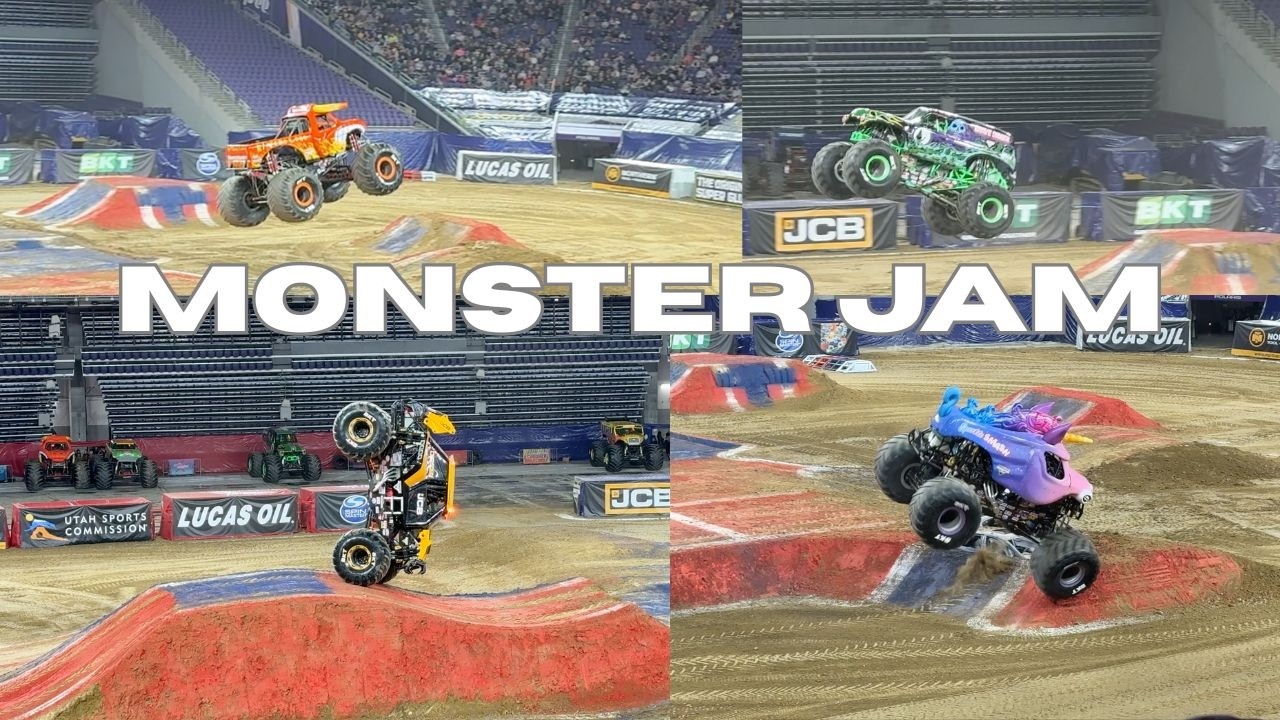 Monster Jam At US Bank Stadium - YouTube