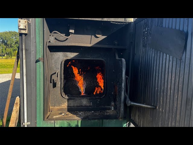 Heat more with a HEATMOR - outdoor wood furnace - YouTube