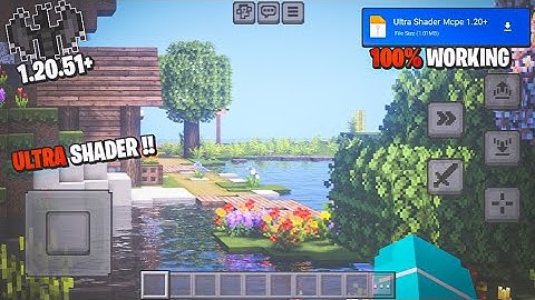 Top Ultra Realistic Shader Mcpe 1.20.50+ 🔥 | Render Dragon [ 100% Working ]