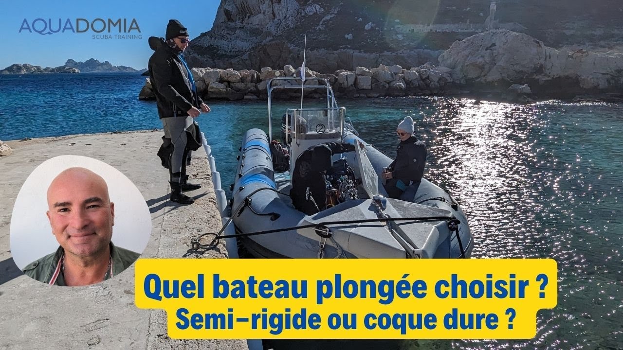 Quel bateau plongée choisir ? Semi-rigide ou coque dure ? 