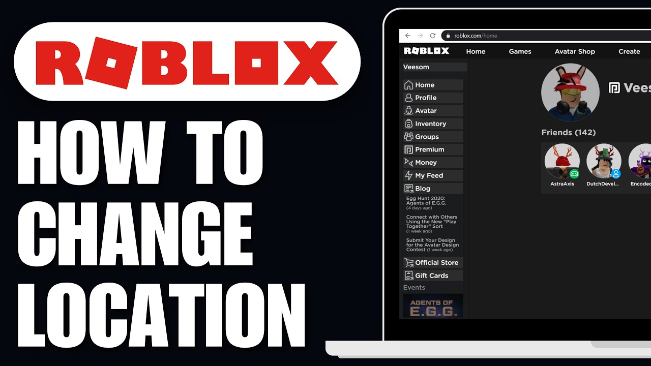 How to Change Location on Roblox Account 2024 (Full Guide) - YouTube
