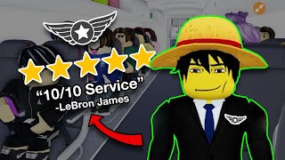 I Became The Best Roblox Flight Attendant
