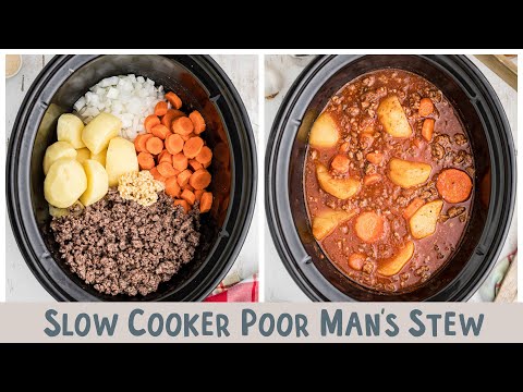 Slow Cooker Poor Man's Stew