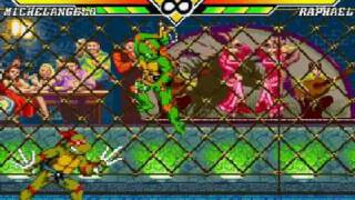 MUGEN - Michelangelo WIP  [Advanced combos]