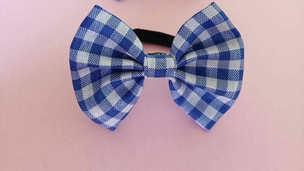 Como fazer laço de tecido fácil