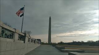 The Lincoln Memorial, WWII Memorial, And The Washington Monument Walk-Through
