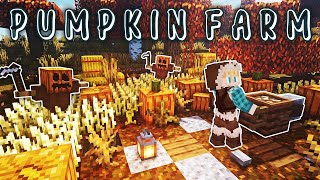 Minecraft: Pumpkin Farm / Garden 🎃 || How to build - Tutorial #23