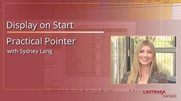 Display On Start - Practical Pointer